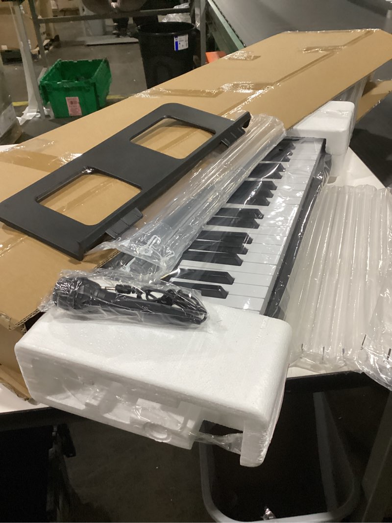 RIVVTA 88 Key Keyboard Piano Compact Full-size Velocity-Sensitive Keys Portable Digital Electric Pia