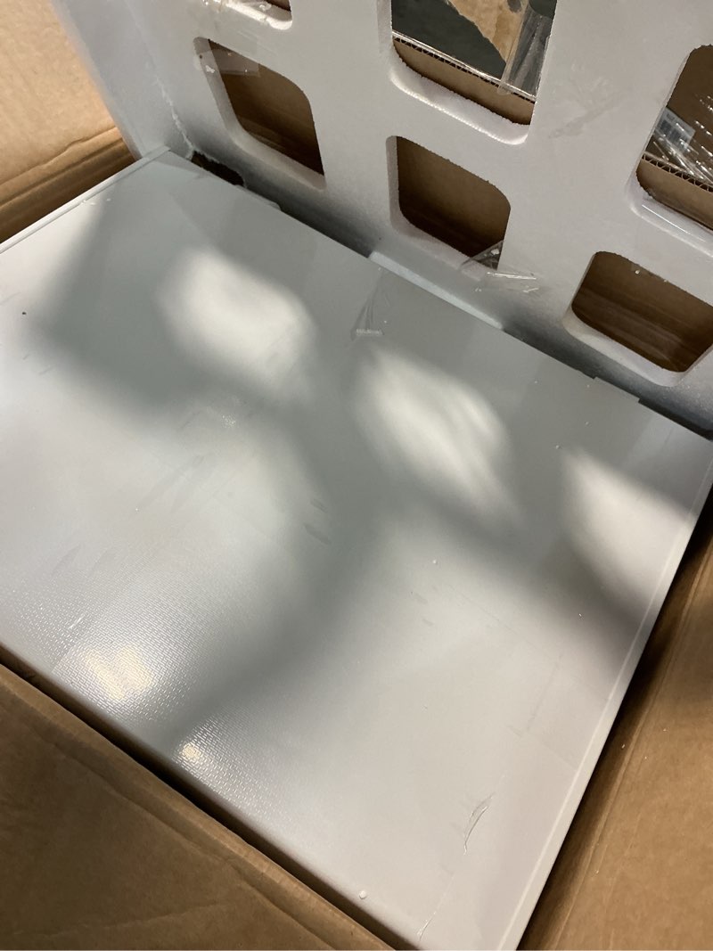 Condition photo showing Good Condition for black+decker 2.0 cu. ft. compact chest freezer, deep freezer holds up to 70 lbs. of frozen food, removable storage basket, manual defrost, white