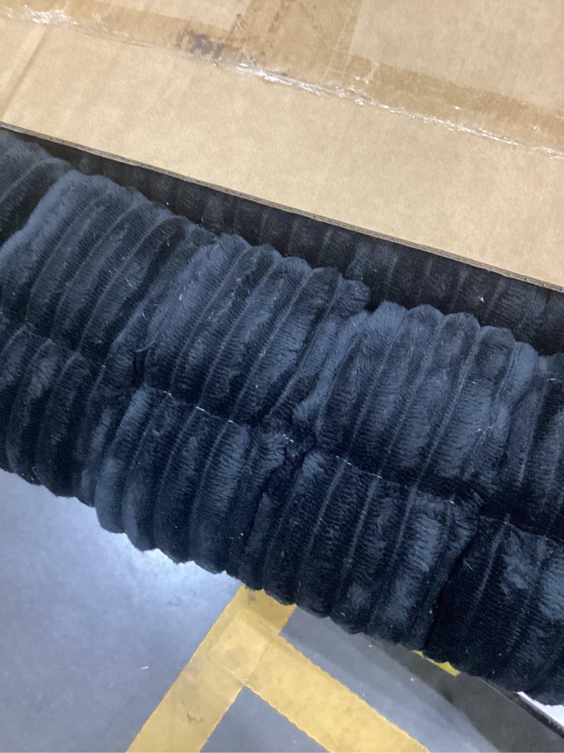 Condition photo showing Good Condition for Backseat Dog Bed Non-Slip, Dog Bed for Car Back Seat Soft and Comfortable, Back Seat Pet Bed Mat for Travel, Pet Car Blanket for Backseat Extender and Seat Covers Black (51”X 23.5”) 51”X 23.5” BLACK