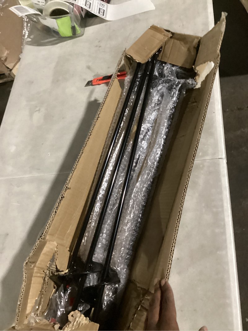 Condition photo showing Good Condition for 6 pcs 30 inch auger earth anchor shed anchor kit spiral blade heavy duty shed anchors wind stakes for trailer, shelters, tents, canopies, trapping, swing sets