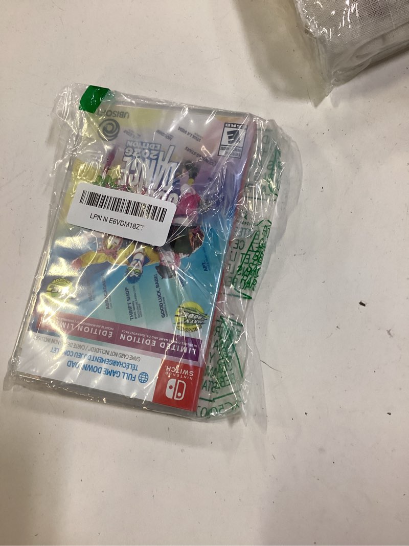 Condition photo showing Good Condition for just dance 2026 edition - limited edition, nintendo switch (code in box)