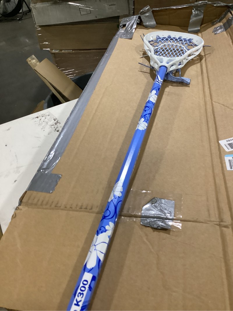 Condition photo showing Good Condition for stx lacrosse girls crux jr. complete stick blue