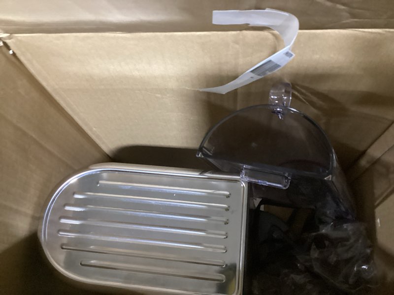 Condition photo showing As Is for Breville Bambino Espresso Machine BES450BSS, Brushed Stainless Steel