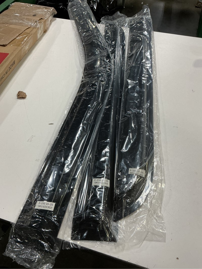 Condition photo showing Good Condition for (similar)window visor installation instruction (outside mount type)