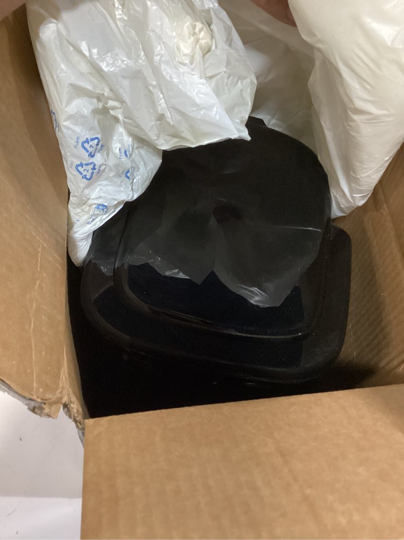 Condition photo showing As Is for BLACK+DECKER 12-Cup Thermal Coffeemaker, Black/Silver, CM2035B