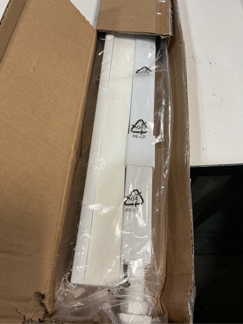 Condition photo showing Good Condition for LazBlinds Cordless Cellular Shades, No Tools No Drill Light Filtering Honeycomb Shades Pleated Blinds for Windows, 45'' W x 64'' H, White Light Filtering-white 45'' W x 64'' H