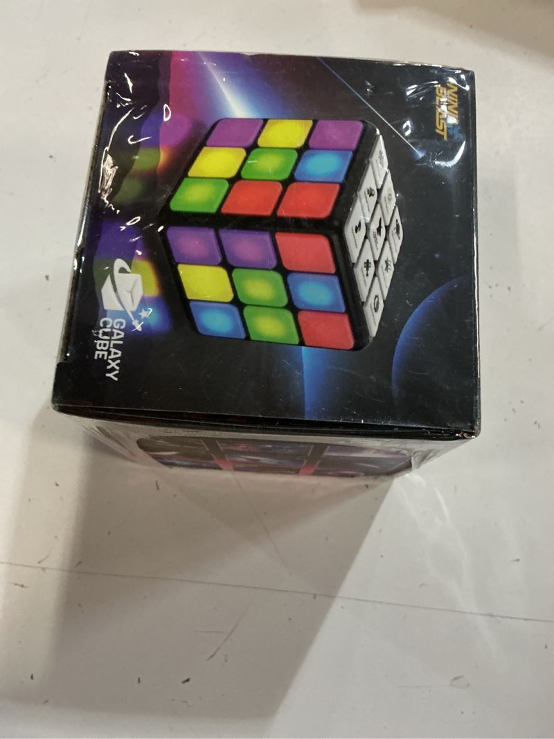 Condition photo showing New/Like New for Rechargeable Game Activity Cube - Toys for Boys and Girls - 9 Fun Brain & Memory Games - Birthday Gifts for Age 6, 7, 8, 9, 10, 11, 12 Year Old Kids Teens - Best Boy Toy Gift Ideas