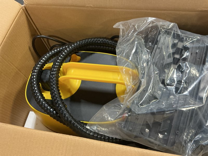 Condition photo showing Good Condition for BEAMNOVA Steam Cleaner Electric Household Steamer High Pressure Multipurpose Rolling Cleaning Machine for Carpet Upholstery Floor Car Detailing Home Inside 1.5L 50.72oz Water Container with Roller Yellow