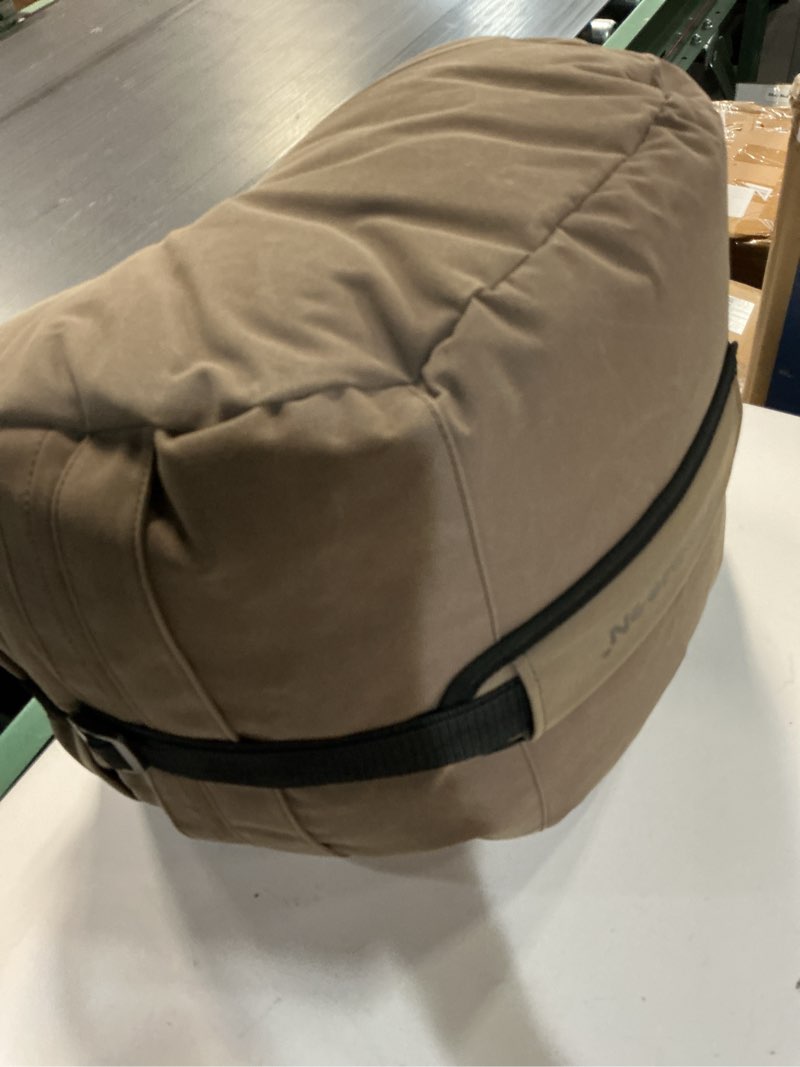 Condition photo showing Good Condition for openmoon camera support saddle saddlebags heavy-duty splash-proof material canvas(brown, l) l brown