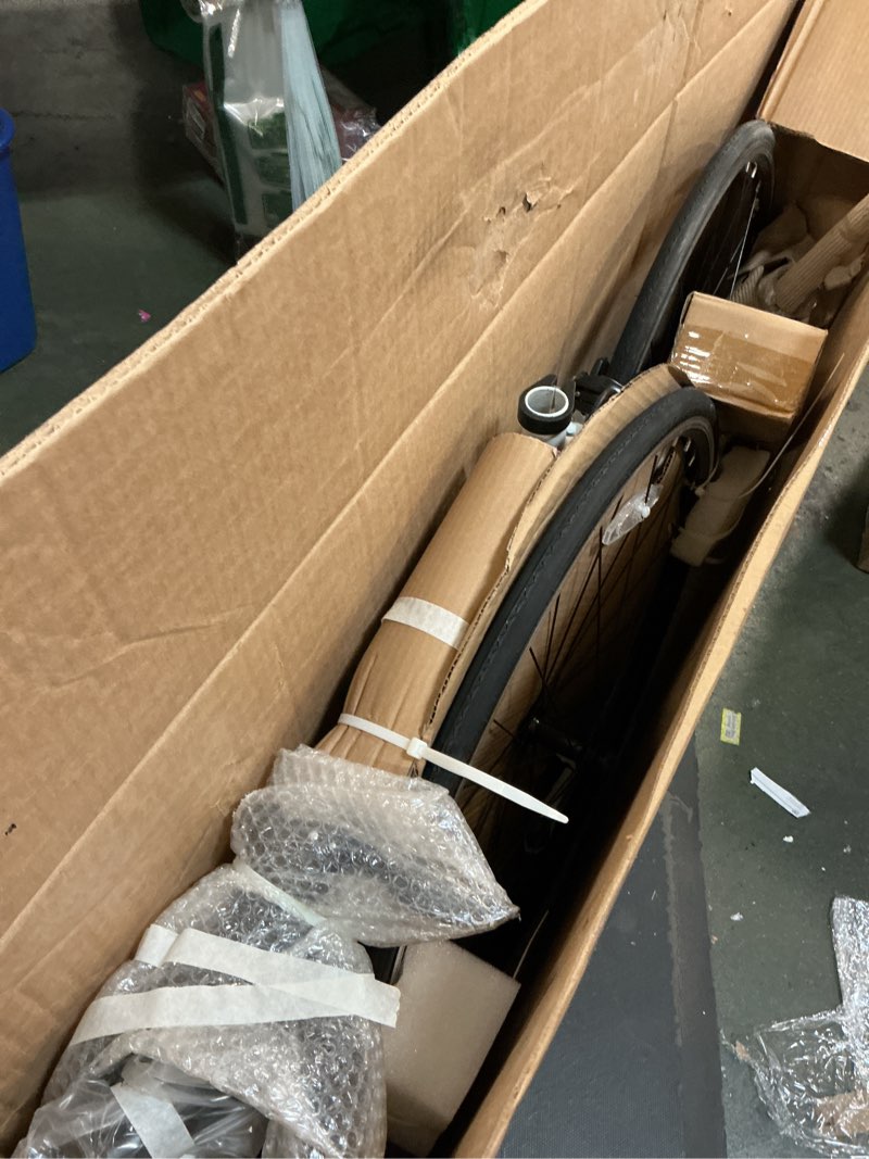 Condition photo showing As Is for HH HILAND 700C Road Bike, 14 Speeds Sport Bike, Light Weight Aluminum Frame, Racing Bike for Men Wom