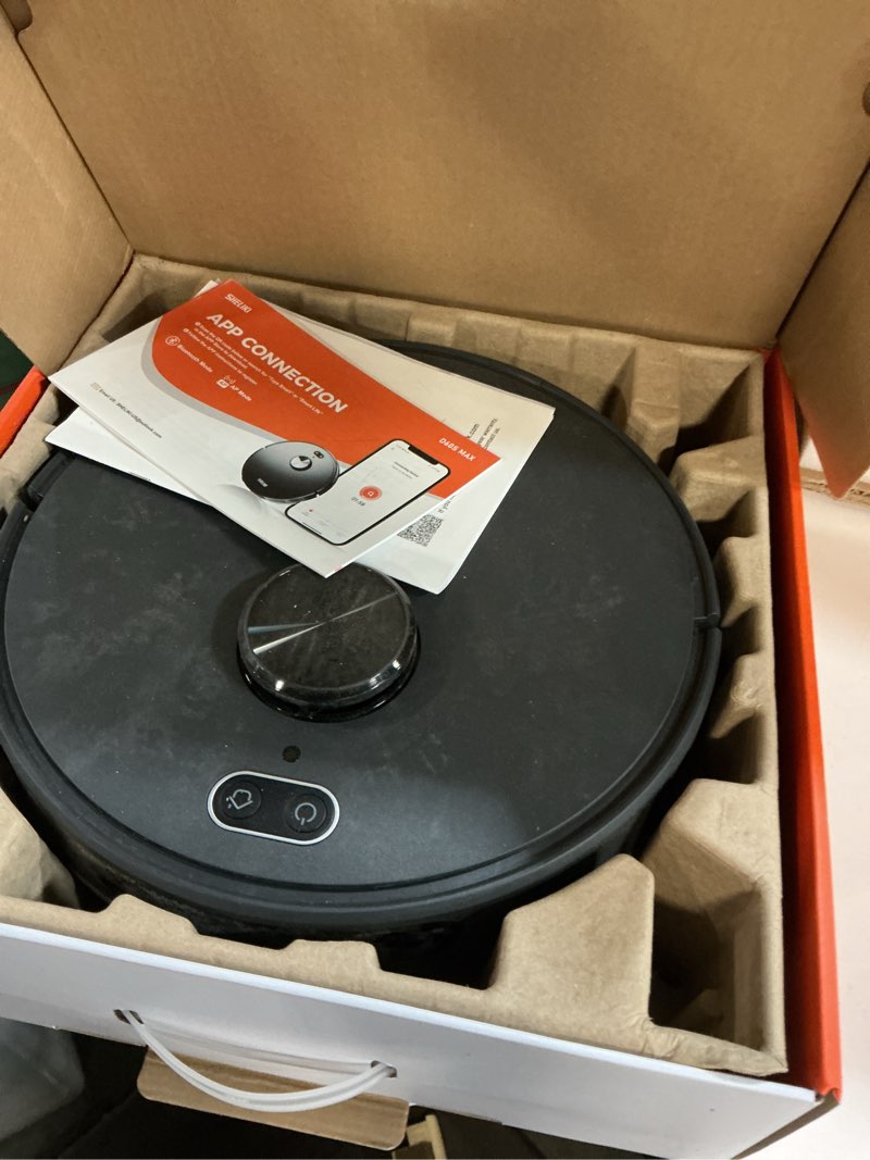 Condition photo showing Good Condition for Robot Vacuum and Mop, 3-in-1 Robotic Vacuum Cleaner with 70-Day Self-Emptying Base, 360° LiDAR Navigation, Smart Mapping & Auto-Return, 6000Pa Strong Suction for Pet Hair, Carpets & Hard Floors