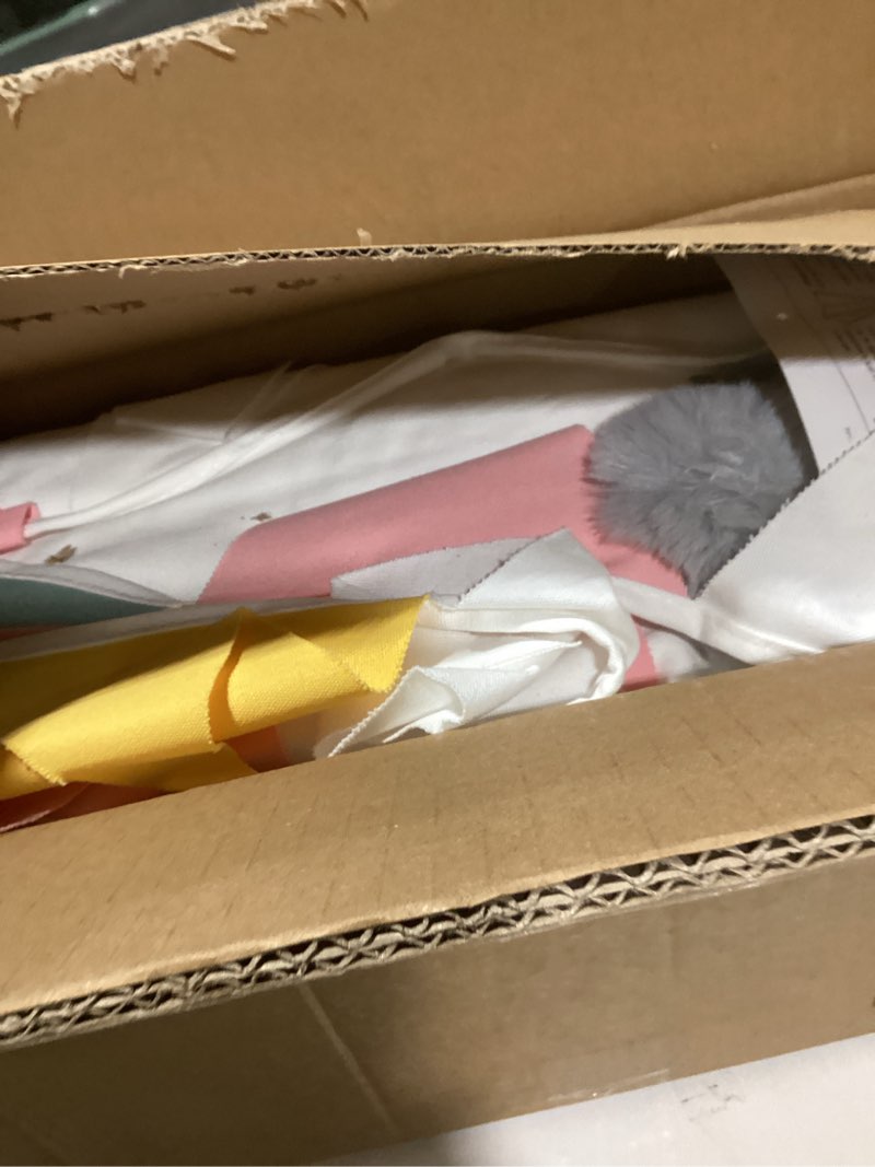 Condition photo showing New/Like New for co-z larger 85" h kids teepee play tent, 2.1m large indoor canvas teepee tent for adults, tall foldable teepee outdoor, 5 sides party picnic wedding teepee tent with storage bag