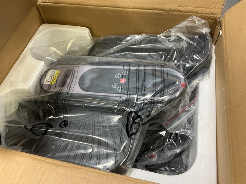 Condition photo showing Good Condition for Under Desk Elliptical Machine for Senior Mini Elliptical Leg Exerciser with Remote Quiet Portable Electric Seated Foot Pedal Exerciser for Home Office