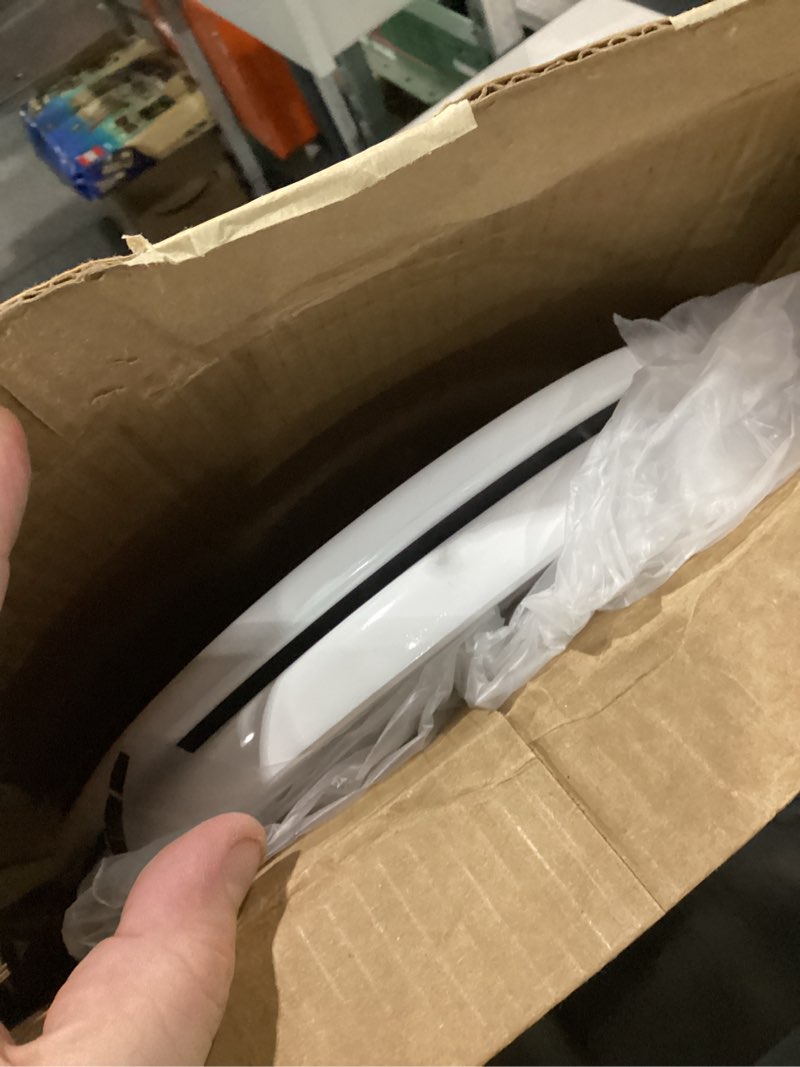 Condition photo showing Good Condition for bemis 1500ec 390 lift-off wood elongated toilet seat, cotton white (pack of 1)