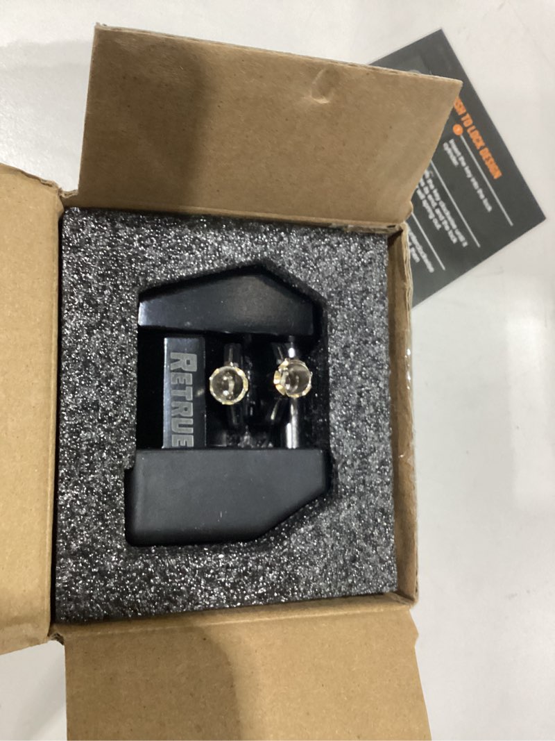 Condition photo showing New/Like New for retrue cyber lock™ heavy duty trailer coupler lock, upgraded trailer lock with extra wide 1.2" span & 1/4" diameter, anti-theft tongue locks for rvs, boats,trucks –tow hitch security accessory-black
