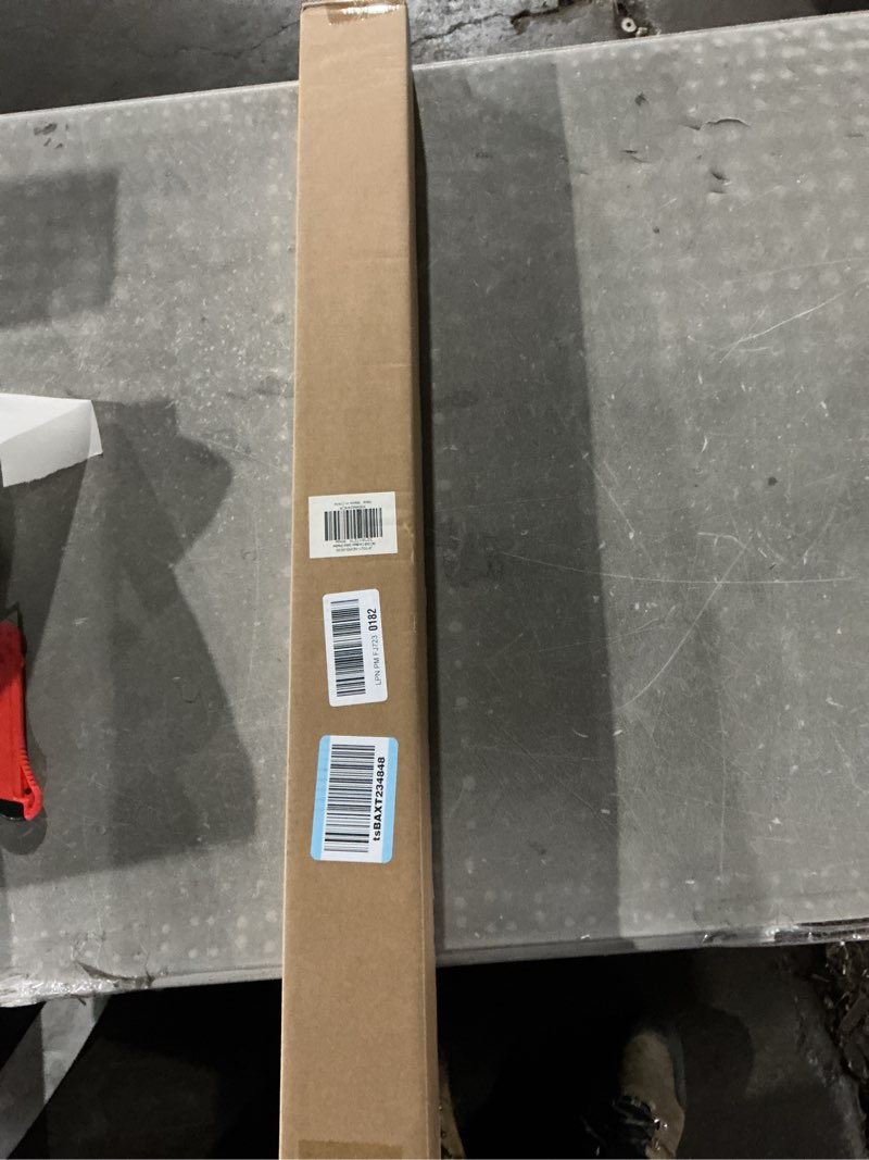 Condition photo showing Good Condition for LazBlinds No-Drill Cordless Zebra Blinds - Dual Layer Light Filtering & Room Darkening, Free-Stop Lift, Easy Install, Day & Night Privacy with Valance for Window 33" W x 72" H, White 33"W x 72"H White