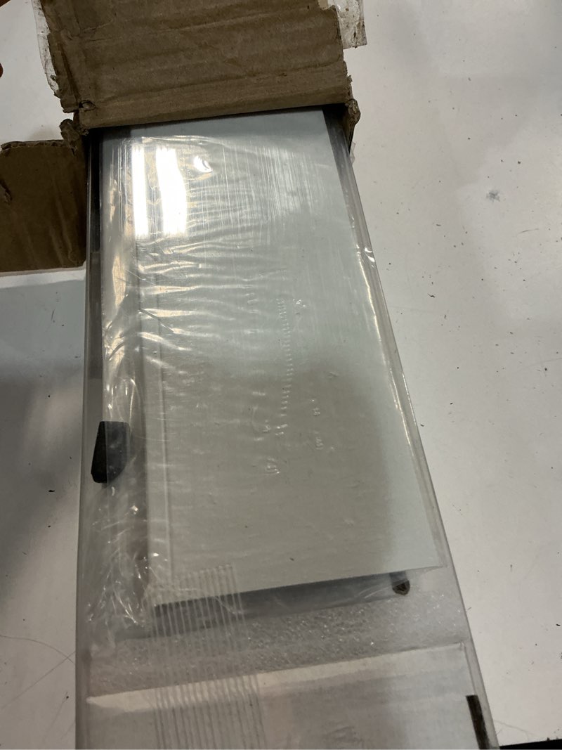 Condition photo showing Good Condition for mansnix smart motorized blinds with remote, cordless no-drill automatic roller shades, blackout electric blind for windows, white, 39 x 72 39"w x 72"h white