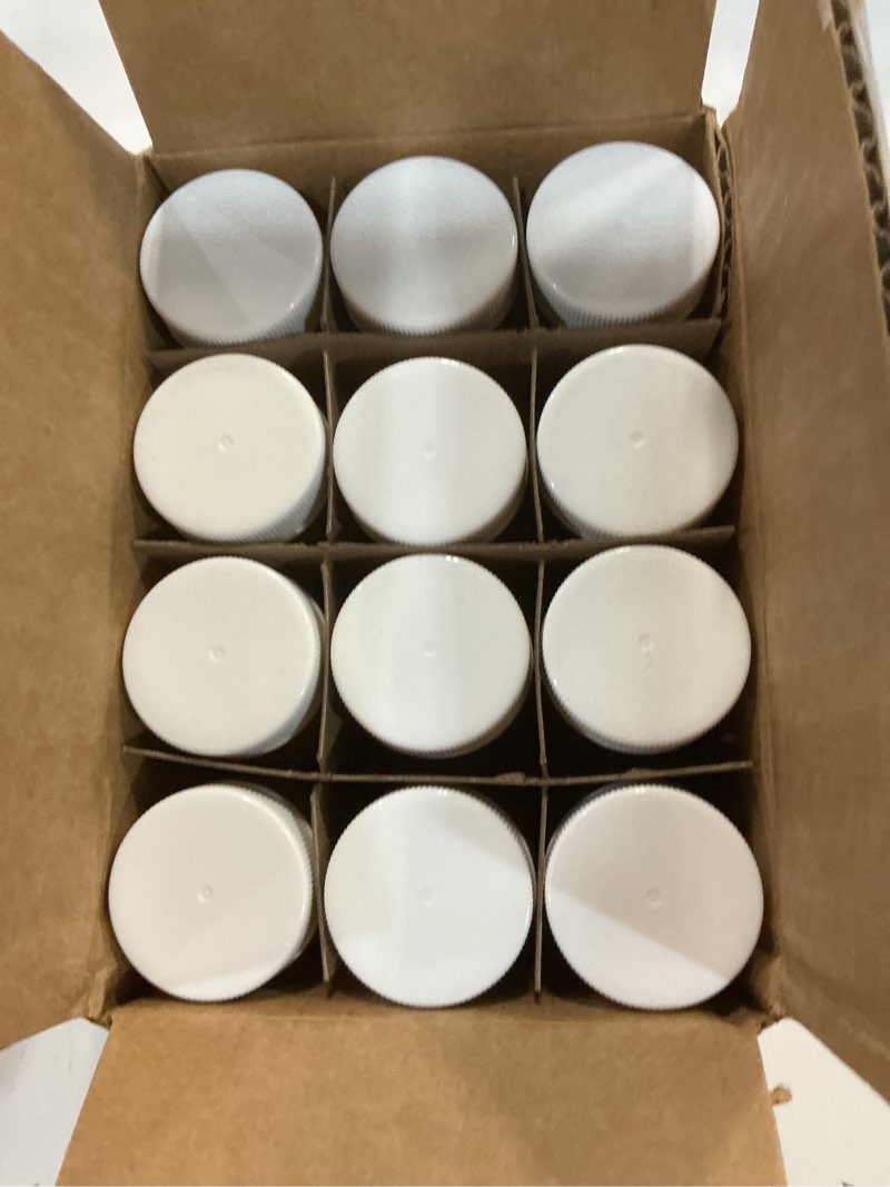 badger air-brush co. 50-0052b 3/4-ounce jar and cover, box of 12,black