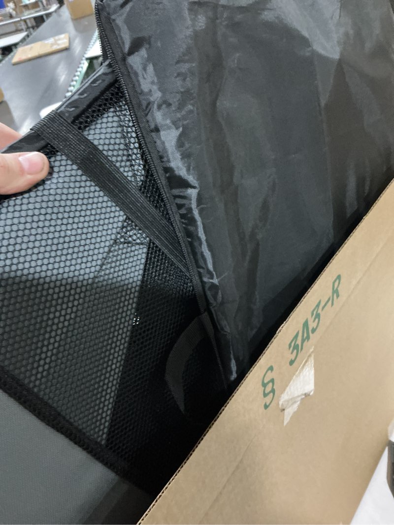 Condition photo showing Good Condition for similar to photo) soft-sided kennel pet carrier for small dogs, cats, puppy, airline approved cat carriers dog carrier collapsible, travel handbag & car seat