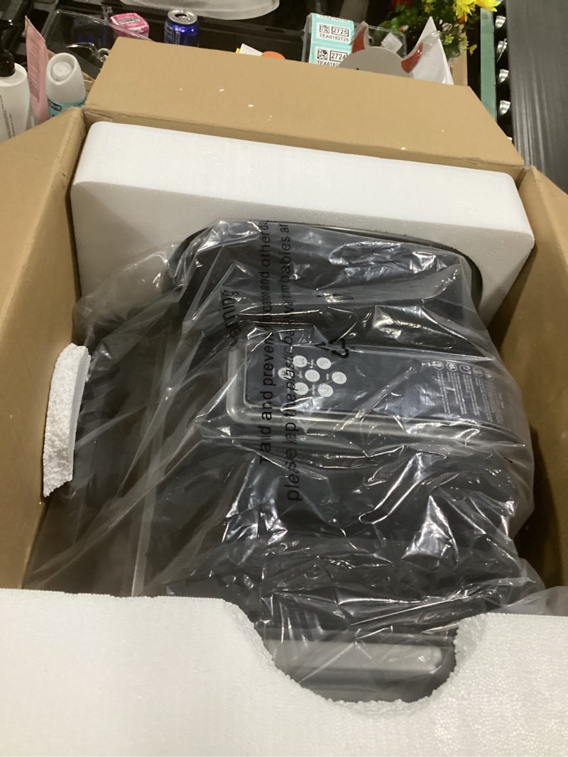 Condition photo showing Good Condition for caresky shiatsu foot massager with heat, fsa eligible hsa foot massager for plantar fasciitis, neuropathy, circulation and pain relief, foot and calf massage at home/office deep gray