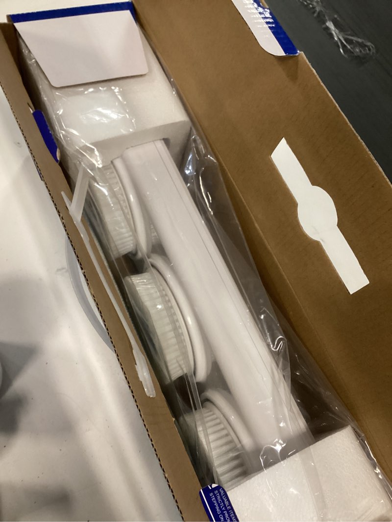 Condition photo showing Good Condition for Electric Shower Brush for Body, Wall Mounted Back Scrubber for Shower, Exfoliating Shower Brush with Intelligent Display Screen,Back Bath Scrubber for Massage and Deep Cleansing Three Brush Heads