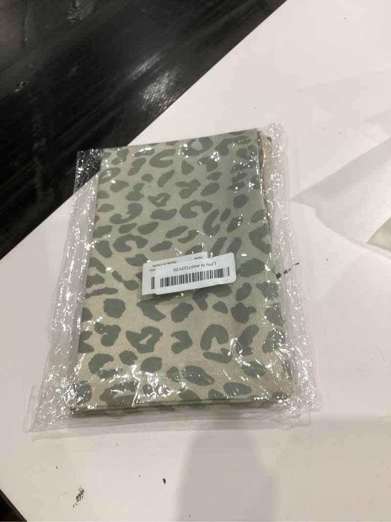 Condition photo showing New/Like New for TKS MITLAN Leopard Print Grey Scale Pattern Pillow Covers 12x20 Inch Animal Animal Texture Decorative Throw Pillow Covers Cushion Case for Home Sofa Couch Decoration 20" x 12" (Pack of 1) Leopard Print