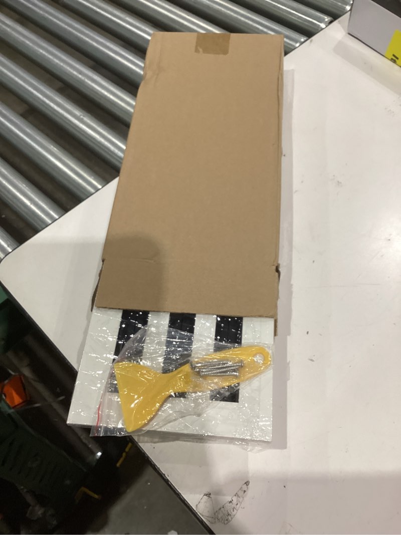 Condition photo showing New/Like New for 10x6 Modern AC Vent Cover 2Pack, Decorative White Air Vent (Duct Opening Cutout), All Aluminium Standard Linear Slot Diffuser, Low Noise - Register Grille for Ceiling, Walls & Floors 2PCS 10"Wx6"H