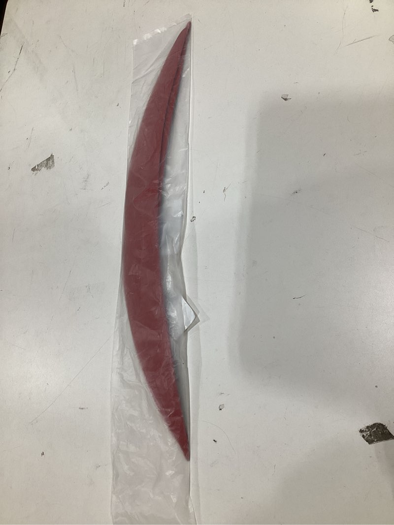 Condition photo showing New/Like New for Espusta Headlight Eyelid Eyebrows Trim Front Headlight Cover Eyebrow Decoration Front Lamps Sticker Compatible with Infiniti Q50 2014-2019 (Glossy Black)