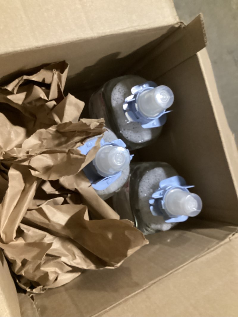 Condition photo showing Good Condition for purell brand healthy soap mild foam, 1250 ml hand soap refill for purell cs4 manual dispenser (pack of 3) - 5174-04 - manufactured by gojo, inc.