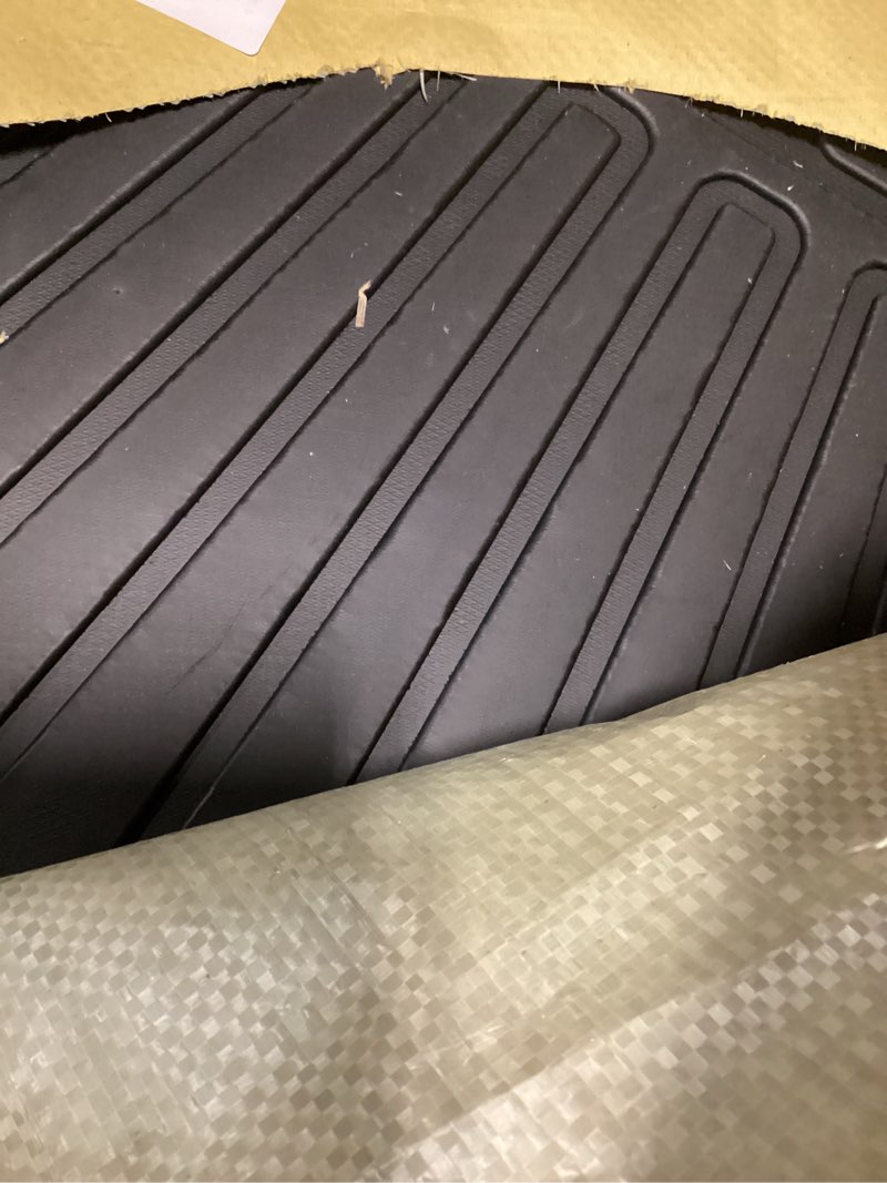 Condition photo showing Good Condition for floor mats for 2012-2017 toyota camry (include hybrid) all weather protection tpe rubber full set automotive floor liners for 2017 camry hybrid accessories, odorless anti-slip, 1st & 2nd row, black