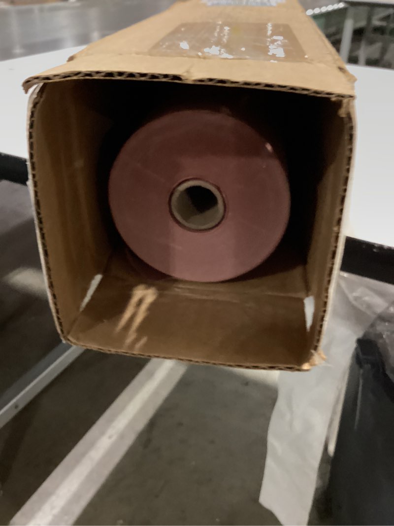 Condition photo showing Good Condition for 35” x 1992” (166’) Red Rosin Paper Roll - Made in USA Thick Heavy-Duty 7 mil Masking Paper for Surface Protection from Paint, Dust, Foot Traffic - Paint Floor Covering