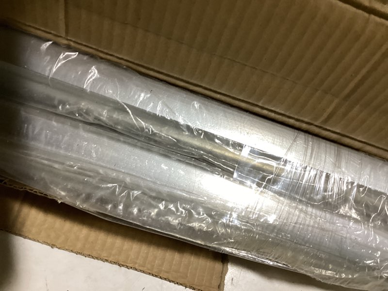 Condition photo showing New/Like New for (similar to) 6 packing round stair nosing for tiles anti-slip step lighting led aluminum profile safety light step channel cover edge protector deck hard bar strip light, stair edge nosing trim(silver)
