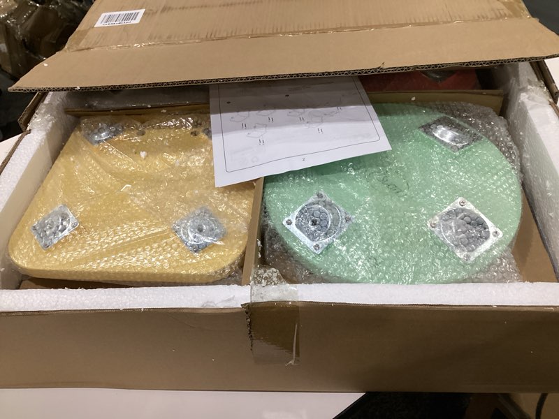 Condition photo showing Good Condition for Kids Animal Table & Chair Set- Toddler Table w 3 Toddler Seats & Adult Stool for Arts, Activities- Adorably Themed Playroom Furniture, Dining Table or Activity Center for Daycares Classroom Play Area