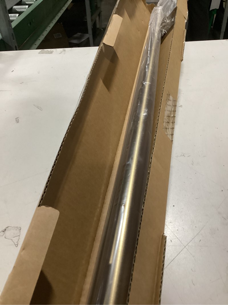Condition photo showing Good Condition for Ivilon Drapery Window Curtain Rod - End Cap Style Design 1 Inch Pole. 72 to 144 Inch Color Warm Gold