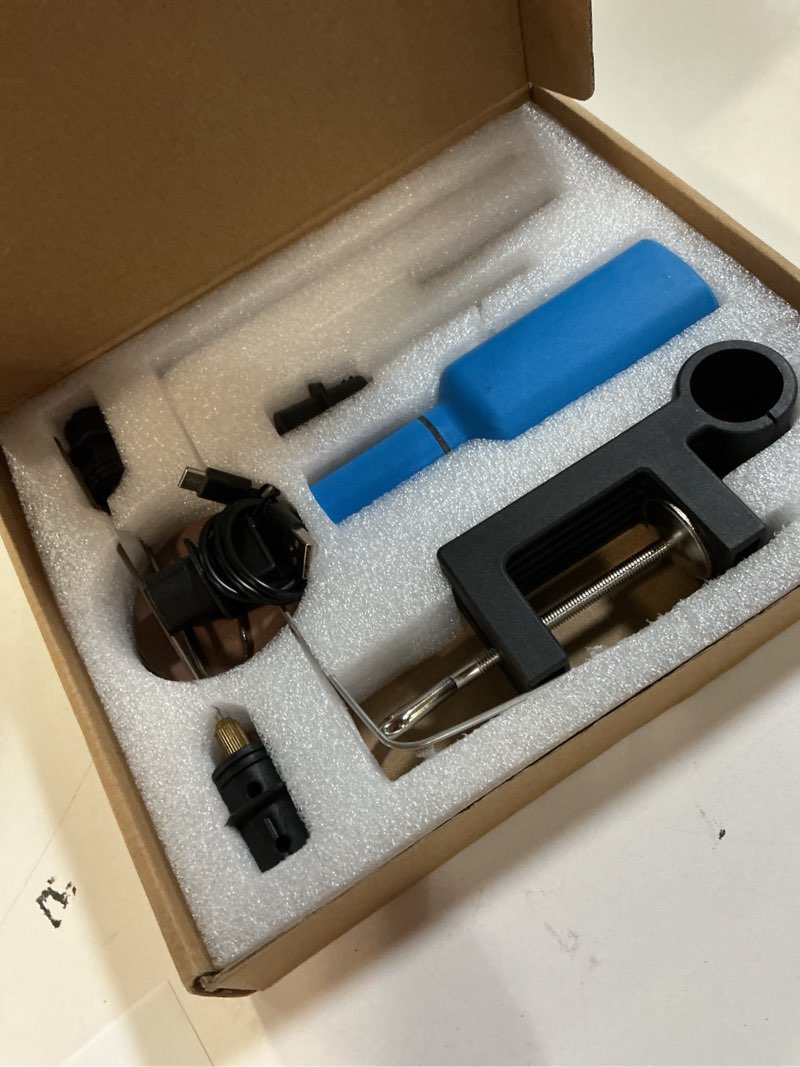 Condition photo showing Good Condition for 4 in 1 cordless hot wire foam cutter 8v/2.0 ah built-in battery powered usb-c charging styrofoam cutter kit luxury foam cutting tool foam carving tools (cordless, 8v full) cordless 8v full