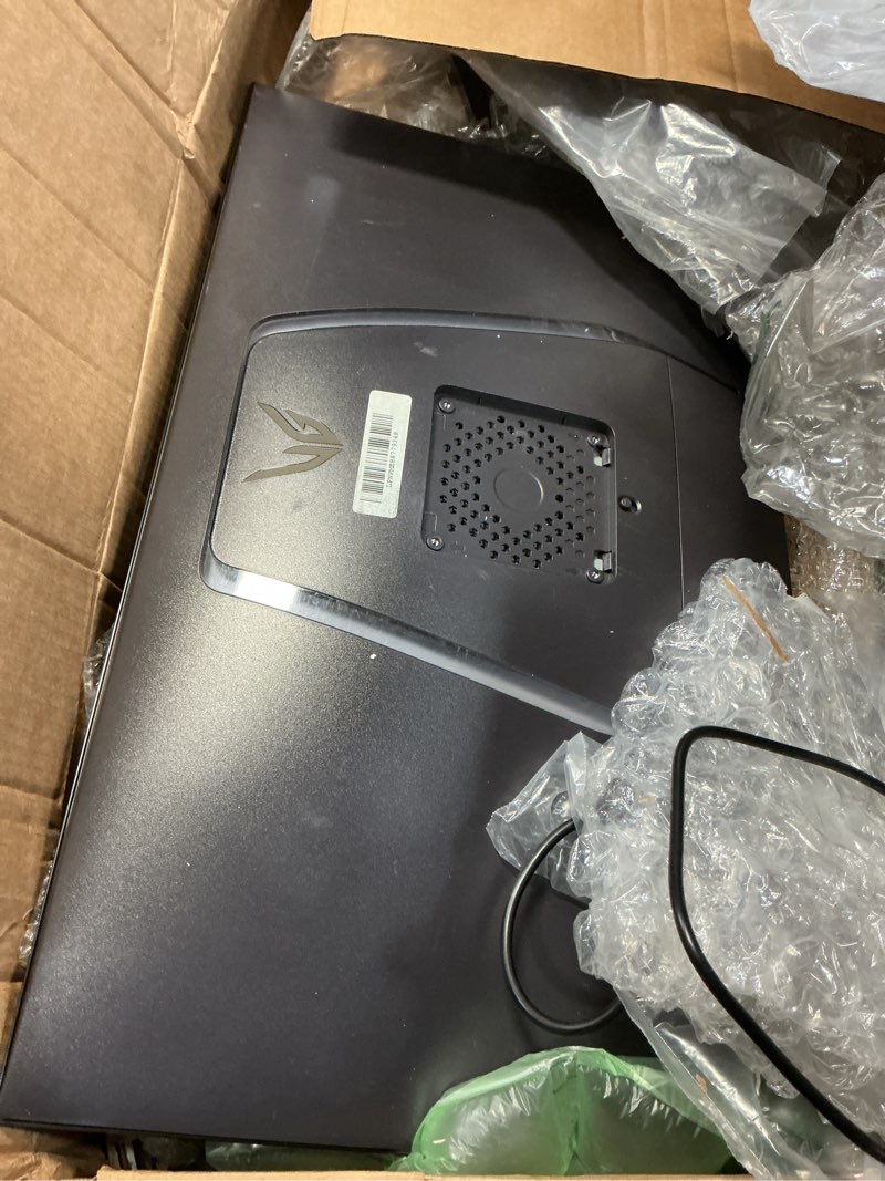 Condition photo showing As Is for LG 27GX704A-B 27-inch Ultragear QHD (2650x1440) OLED Gaming Monitor 240Hz, 0.03ms, NVIDIA G-Sync Compatible, AMD FreeSync Premium Pro, VESA Display HDR TrueBlack400, HDMI 2.1, DisplayPort, Black 27 inches 27GX704A-B