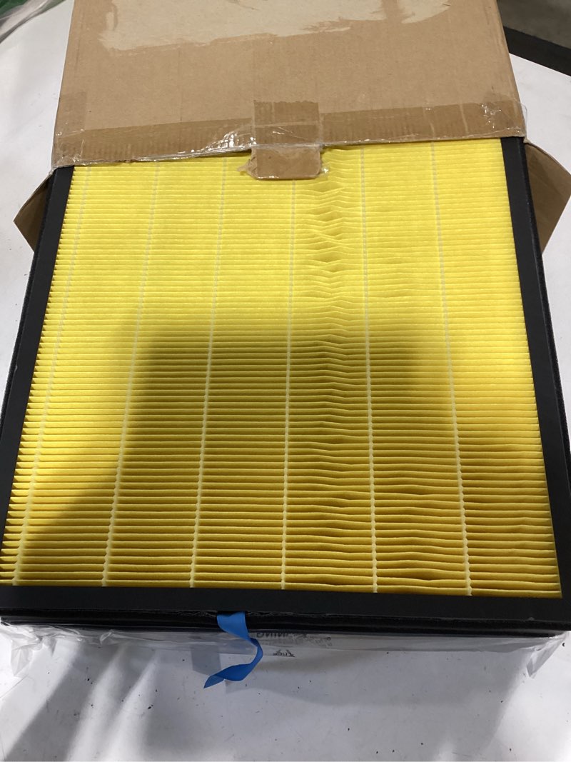 Condition photo showing As Is for vital 200s pet care replacement filter for levoit vital 200s-p air purifier | high-efficiency activated carbon vital 200s-p filter, vital 200s-rf-pa (lrf-v201-yus), 2 pack, yellow yellow-pet care filter-2 pack