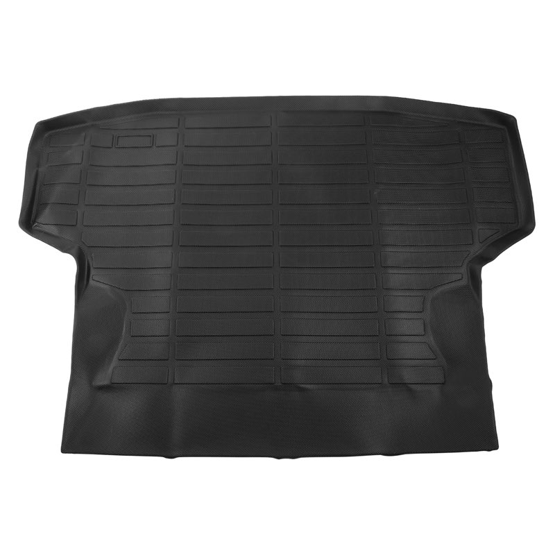cargo liner rear trunk mat for subaru wrx 2022-2024 long grid pattern black tpe