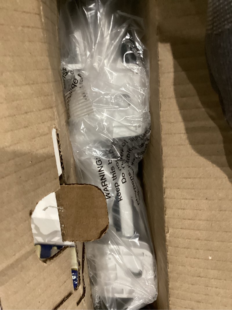 Condition photo showing As Is for Centoco Round Toilet Seat, Heavy-Duty Wood Core with Plastic Scratch-Resistant Finish, Residential, Made in the USA, 700-001, White
