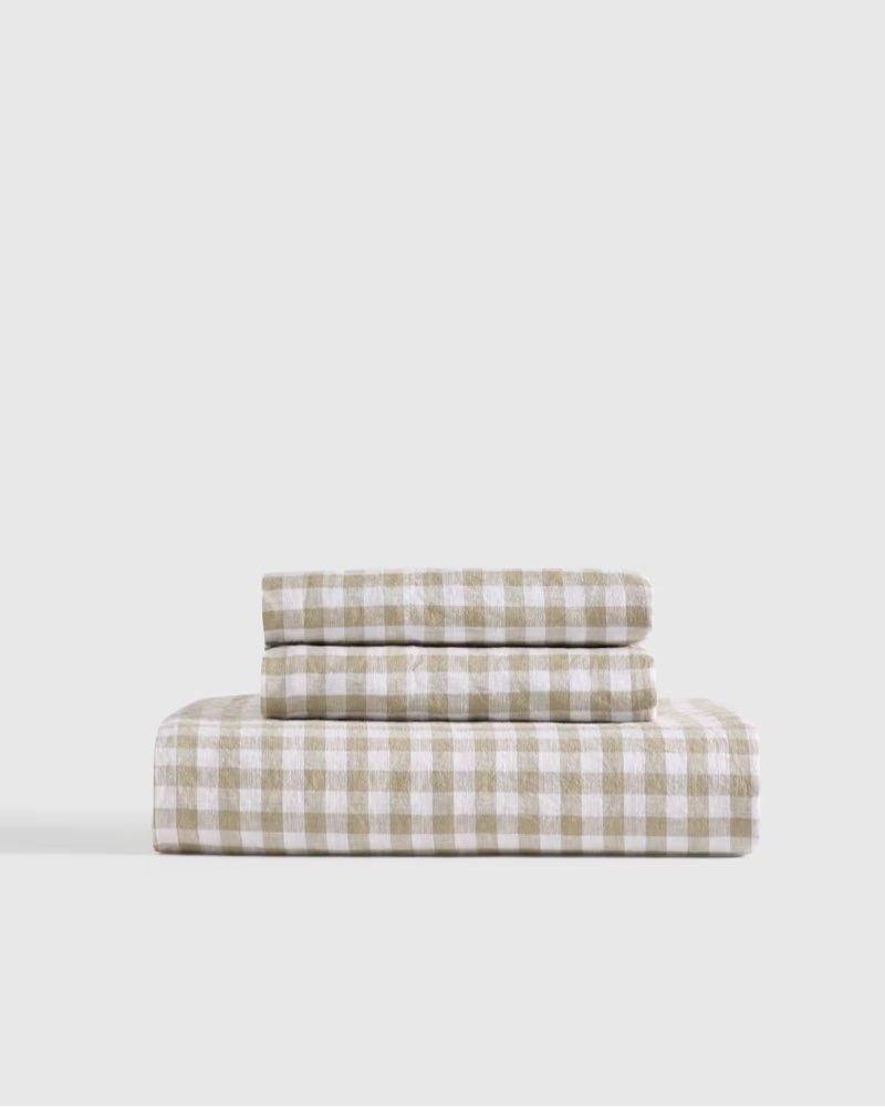 quince european linen fitted sheet set king