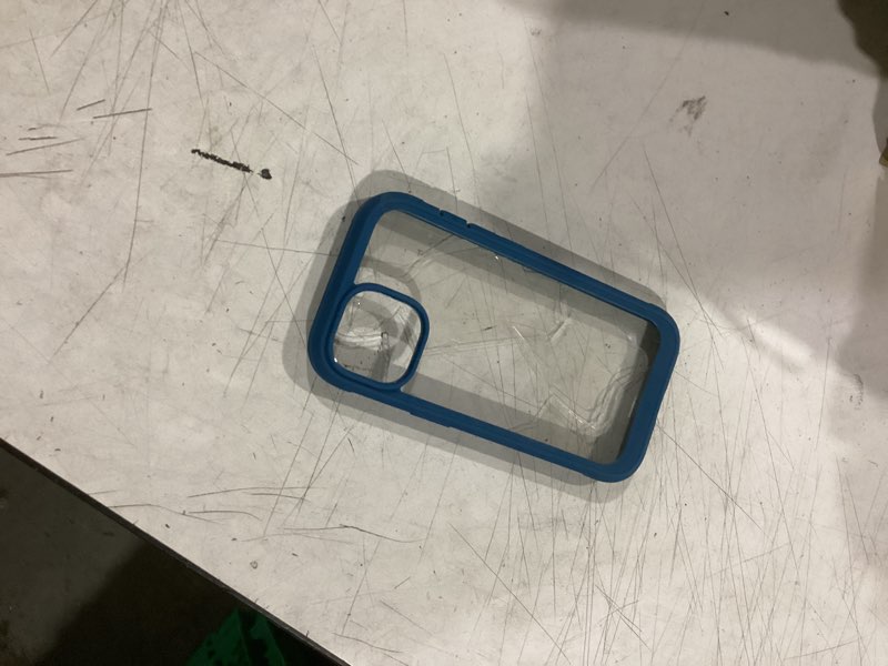 Condition photo showing Good Condition for diaclara designed for iphone 15 case, full body rugged case with built-in touch sensitive anti-scratch screen protector, with camera lens protector for iphone 15 6.1" (wave blue) blue iphone 15