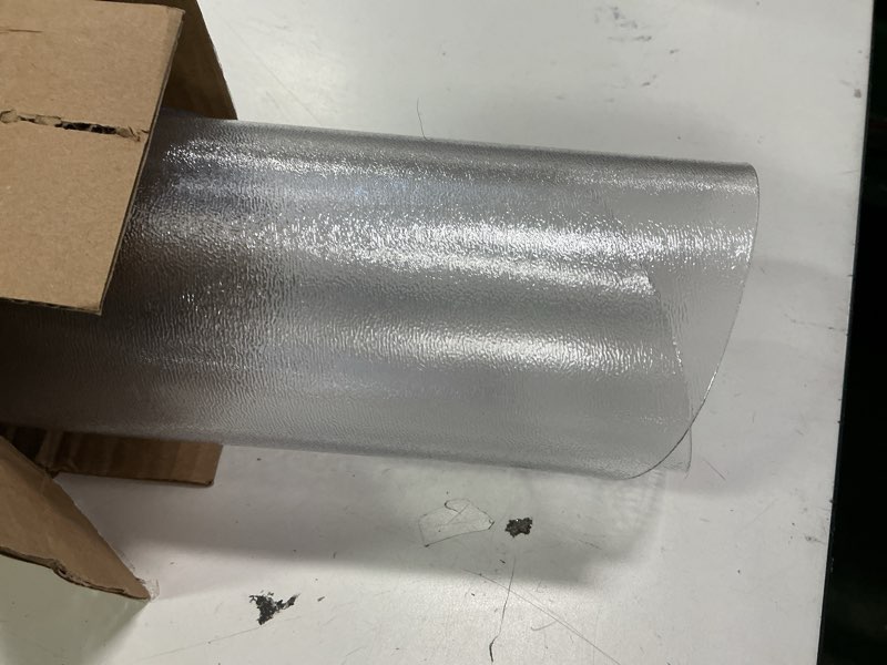 Condition photo showing Good Condition for WASJOYE Office Chair Mat for Hard Floor, 36" Round Transparent Hard Floor Protector Cover Home Floor Mat for Computer Desk Rolling Chair