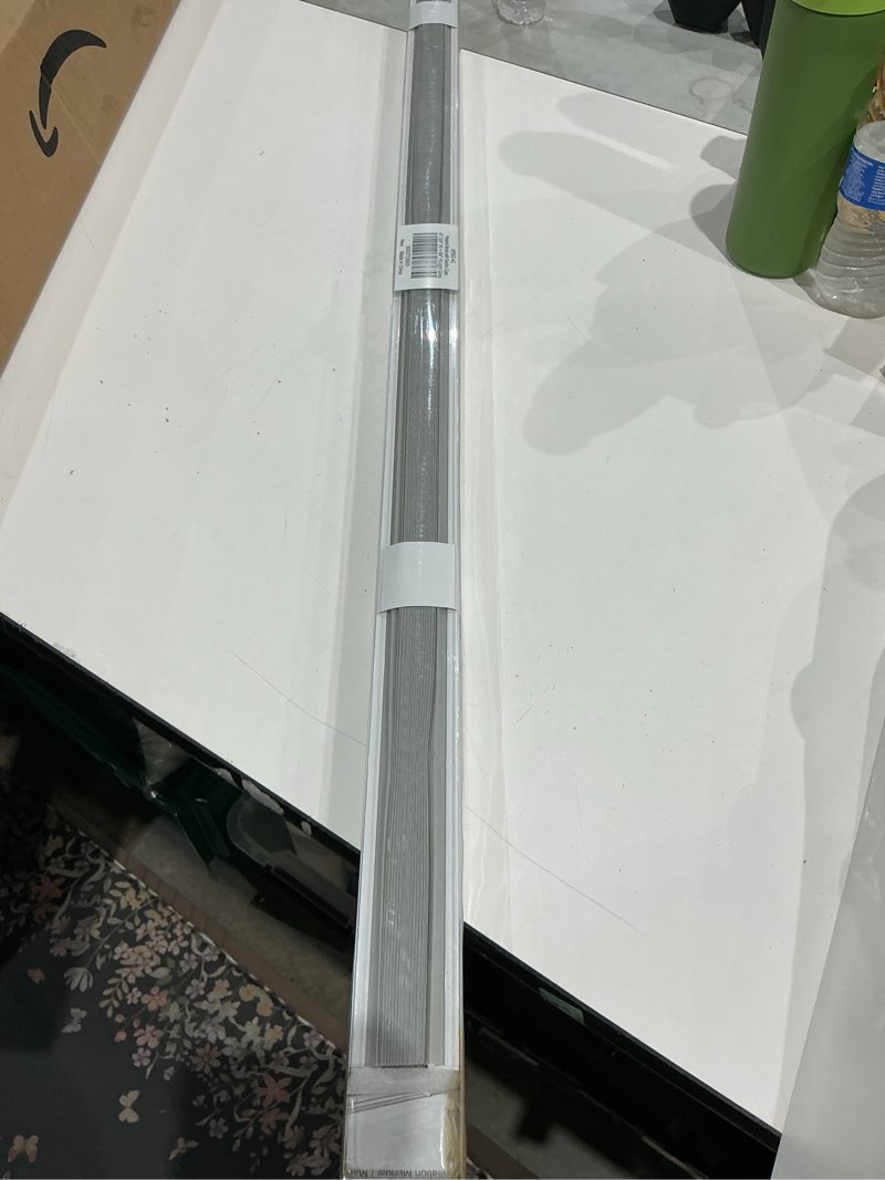 Condition photo showing Good Condition for lazblinds tool-free cordless pleated shades with suction cups light filtering top down bottom up pleated blinds for window size 22" w x 60" h, anthracite light grey 22" w x 60" h