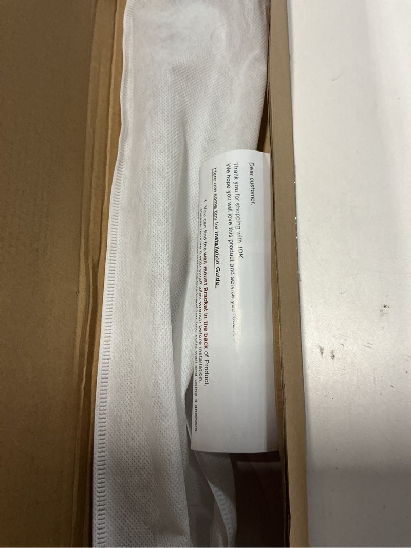 Condition photo showing New/Like New for JQK Champagne Bronze Towel Bar, 19 Inch 304 Stainless Steel Thicken 0.8mm Towel Rack Bathroom, Towel Holder Wall Mount, Useable Length 16 Inch, TB110L16-CB Champagne Bronze 19.1 Inch