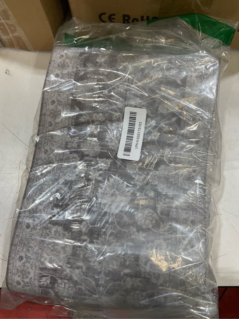 Condition photo showing Good Condition for ojia stair treads non-slip 30"x8" stair treads for wooden steps, washable stair carpet treads slip resiatnt rubber backing indoor stair mats stair runners for kids and dogs, 4pcs, gray 30" x 8" grey 4