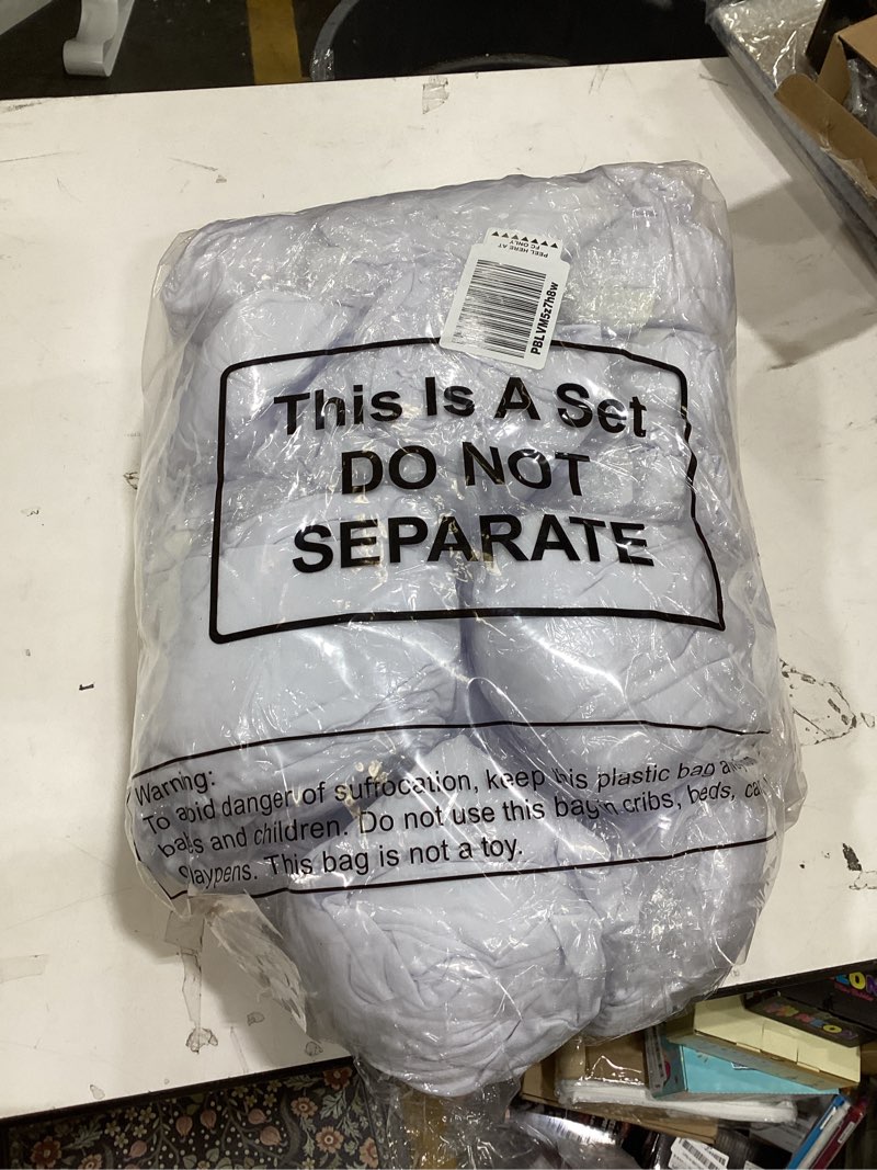 Condition photo showing Good Condition for Lounsweer 50 Pcs Folding Chair Cover Set with 25 Stretch Spandex Slipcovers 25 Satin Chair Sashes Bows Ribbon Washable Banquet Protector for Wedding Event Party(White, Light Champagne)