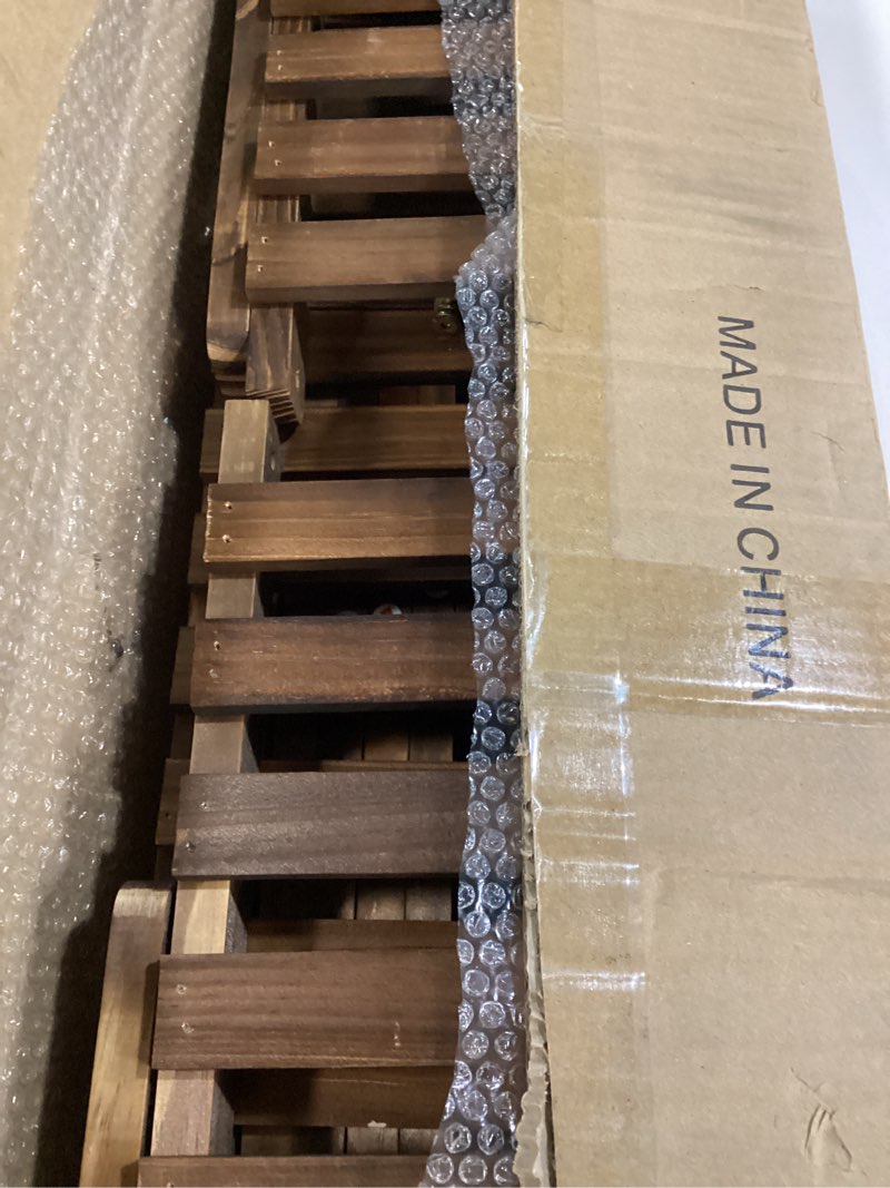 Condition photo showing New/Like New for Wood Plant Stand Indoor, 6 Tiered Plant Shelf for Multiple Plants RackTriangle , A Shape Corner Flower Pot Holder for Windowsill Patio Balcony Garden Living Room (Retro,Wooden) Triangle Plant Stand