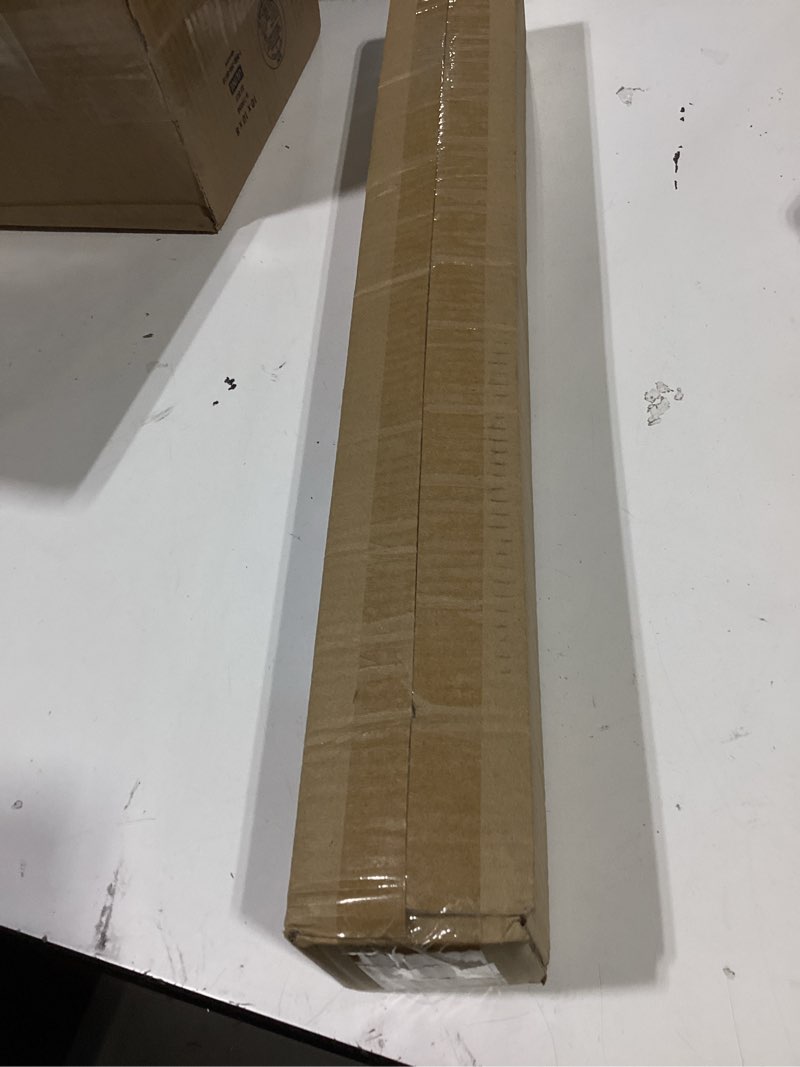 Condition photo showing As Is for lazblinds no tools no drill cordless roman shades for windows, blackout thermal insulated uv blocking window blinds, lightweight fabric blinds for indoor windows, 24" w x 60" h, blackout - beige beige 24" w × 60" h