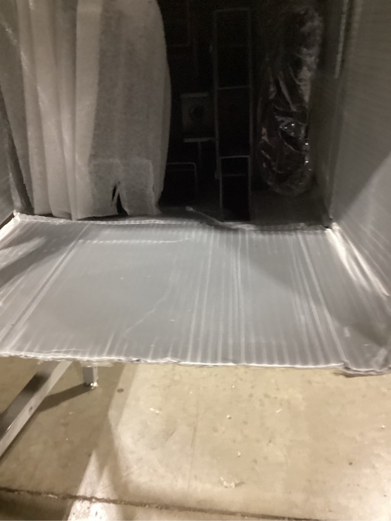 Condition photo showing Good Condition for Metal Bed Frame,Full Size Bed Frame with Storage Space,Heavy Duty Sturdy Mattress Foundation,Easy Assembly,No Box Spring Needed, Black,14 Inch,Full Full 14 Inch