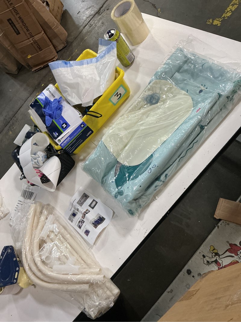 Condition photo showing Good Condition for starbrilliant portable bathtub with aluminum alloy support rod,soaking standing bath tub for shower stall